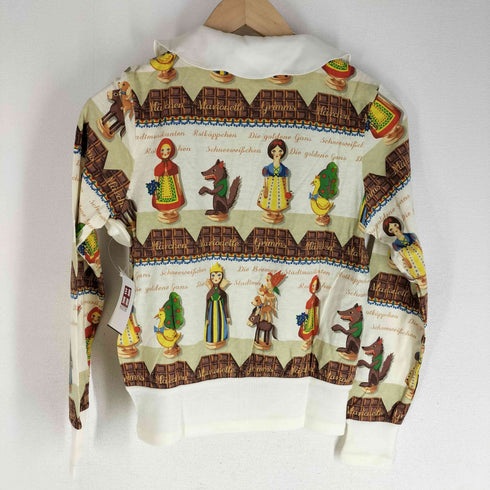 Jane Marple Grimms Marionette Cardigan 童話柄 丸襟カーディガン グリムマリオネット レディース M