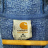カーハート Carhartt MADE IN MEXICO フロントロゴ刺繍 ラグランジップアップフーディ レディース import:M