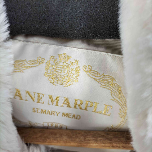 Jane Marple フェイクファー ダブルジップパーカー レディース M