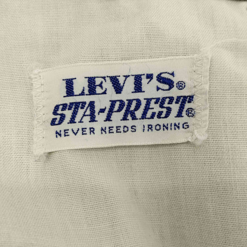 リーバイス Levis 60-70S 白タグ ボタン裏10刻印 STA-PREST スリム テーパードパンツ 金タブ 42TALLON BIG E メンズ