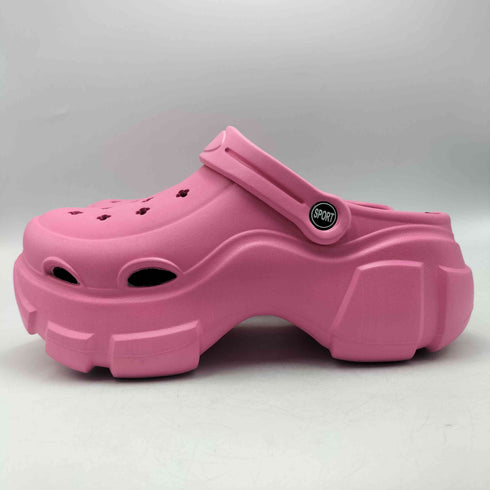 FASHION 厚底 クロッグ サボ サンダル レディース 40-41
