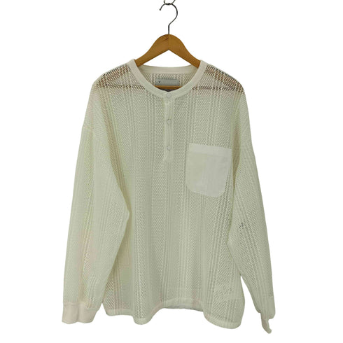 ヴォアーブ VOAAOV Russell Lace HENRY NECK Pullover メンズ 2