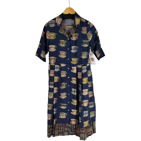ジェーンマープルドンルサロン Jane Marple Dans Le Salon ミントンコレクションワンピース レディース M