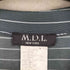 M.D.L. NEWYORK ボーダー ストレッチカーディガン レディース import:XL