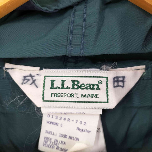エルエルビーン L.L.Bean USA製 チロリアンテープ ドローコード付き アノラックパーカー レディース
