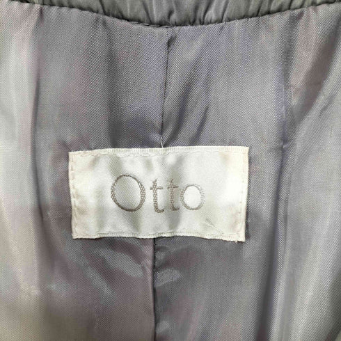 オット otto ハイネック ジップアップダウンコート レディース
