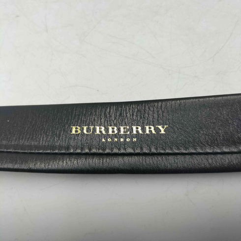 バーバリーロンドン BURBERRY LONDON ホース ロゴ レザー ベルト メンズ