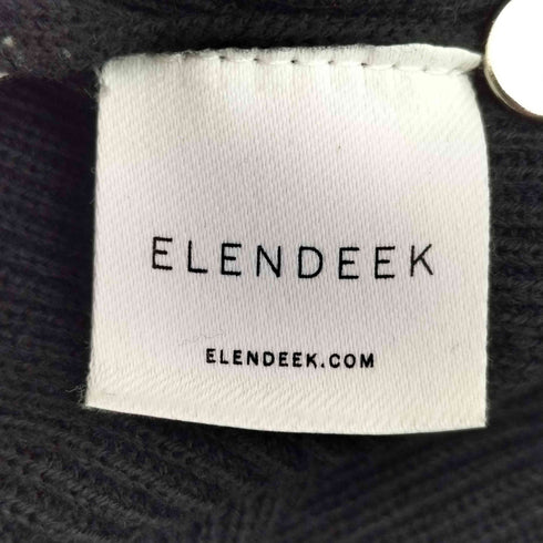 エレンディーク ELENDEEK シルク混 ニットベスト レディース FREE