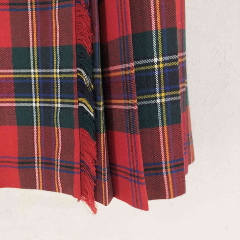 Maxi Librati Tartan Kilt Midi Skirt レディース 63-90