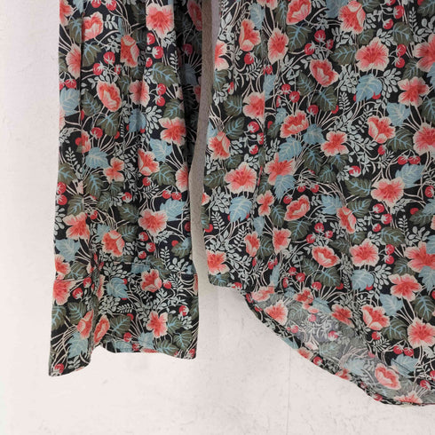 ザラマン ZARA MAN SLIM FIT ボタニカル 花柄シャツ メンズ JPN:M