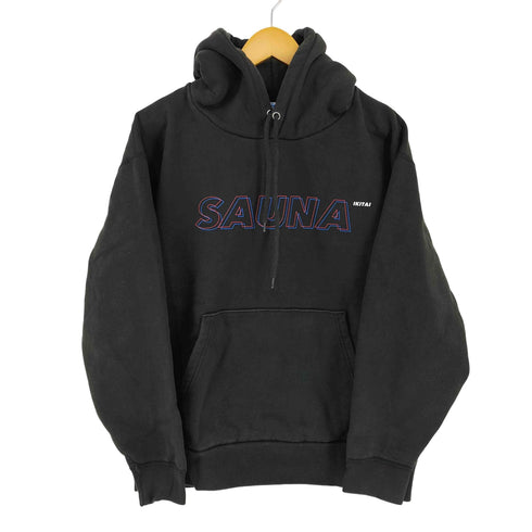 サウナイキタイ SAUNA IKITAI フロントプリント スウェットパーカー メンズ JPN:XXL