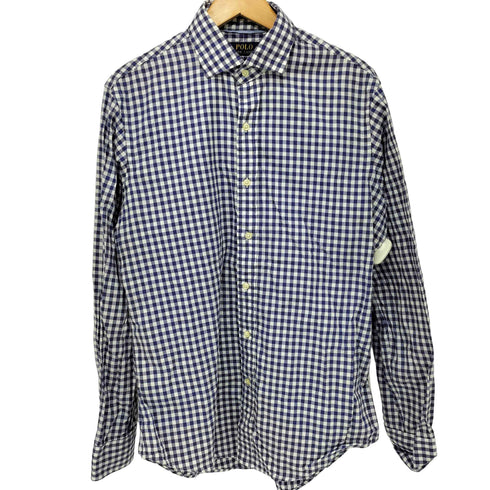 ポロラルフローレン POLO RALPH LAUREN ギンガムチェック レギュラーカラーシャツ メンズ import:M