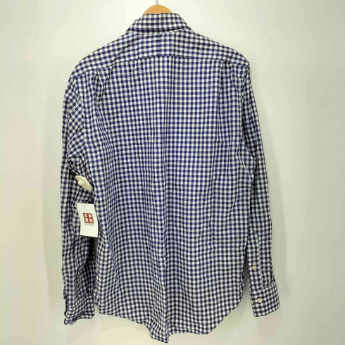 ポロラルフローレン POLO RALPH LAUREN ギンガムチェック レギュラーカラーシャツ メンズ import:M
