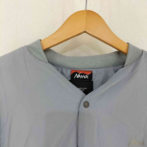 ナンガ NANGA x ROOT CO. 別注 NO COLLAR SOFT DOWN CARDIGAN メンズ JPN:S
