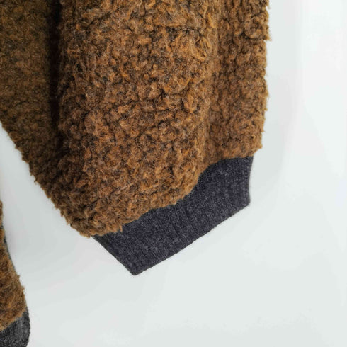 マイビューティフルランドレット my beautiful landlet FAUX ALPACA CARDIGAN メンズ 1
