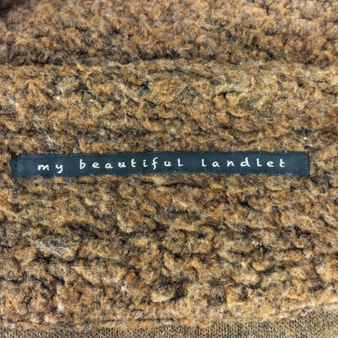 マイビューティフルランドレット my beautiful landlet FAUX ALPACA CARDIGAN メンズ 1