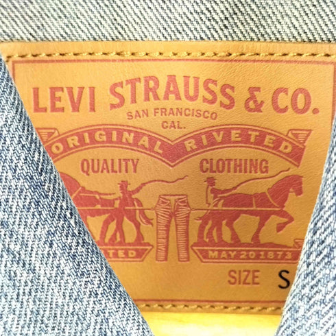 リーバイス Levis デニムトラッカージャケット メンズ JPN:S