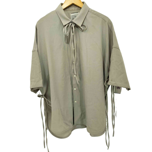 シャリーフ SHAREEF 2022SS SIDE SLIT S/S SHIRTS メンズ JPN:2