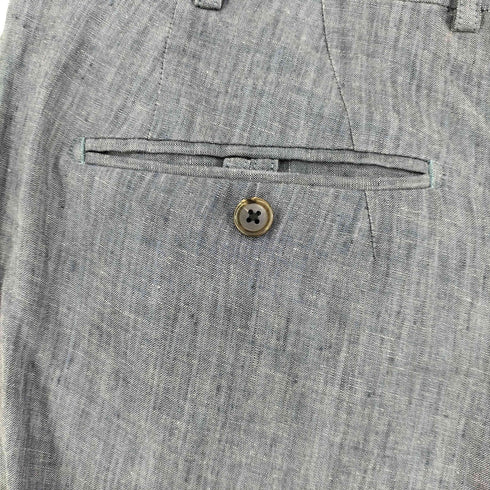 ポールスチュアート Paul Stuart PAUL STUART STYLE リネン100 1タックスラックス ネップ メンズ 85cm