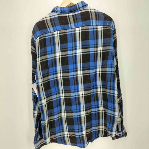 デニムアンドサプライ ラルフローレン DENIM & SUPPLY RALPH LAUREN チェック ネルシャツ メンズ L