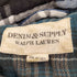 デニムアンドサプライ ラルフローレン DENIM & SUPPLY RALPH LAUREN チェック ネルシャツ メンズ L