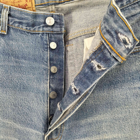 リーバイス Levis HEXICO 501 リメイク ボタンフライデニムパンツ ボタン裏546 メンズ 38x34