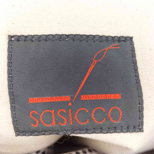 sasicco デザイン 総柄 トートバッグ メンズ