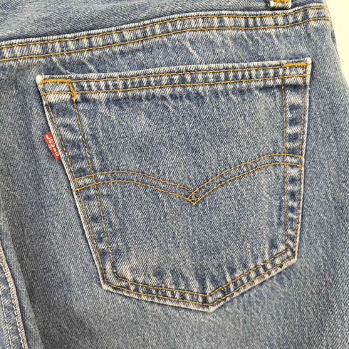 リーバイス Levis HEXICO 90s 93年製 MADE IN USA 501 リメイク ボタンフライ ストレートデニムパンツ ボタン裏522 メンズ W36 L30