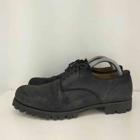 ジルサンダー JIL SANDER VIBRAMソール プレーントゥレースアップシューズ メンズ 6