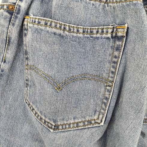 リーバイス Levis HEXICO 00s リメイク 550 ウエストゴム ワイドデニムパンツ メンズ W38 L30