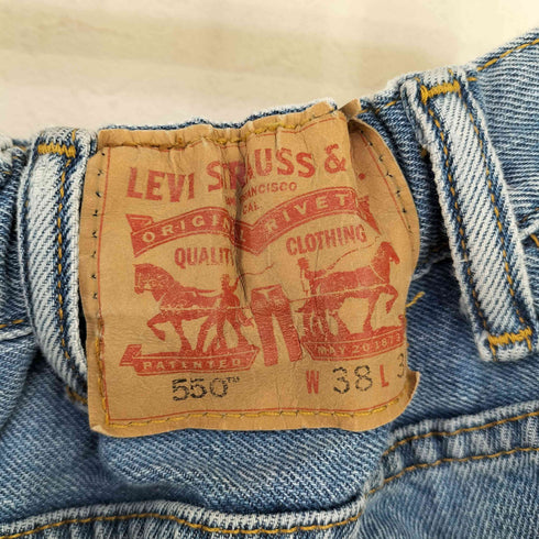 リーバイス Levis HEXICO 00s リメイク 550 ウエストゴム ワイドデニムパンツ メンズ W38 L30
