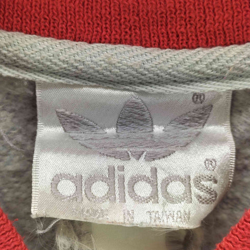 アディダス adidas 80-90S 台湾製 ボーダースウェット メンズ