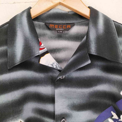 MECCA SPORT キャラクタープリント開襟シャツ メンズ JPN:L