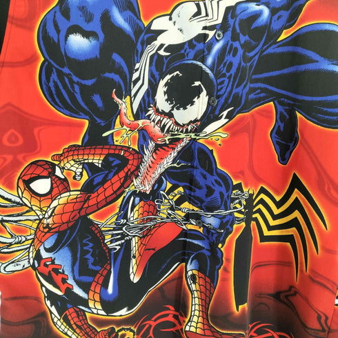 ©2001 キャラクタープリント開襟シャツ メンズ 2XL