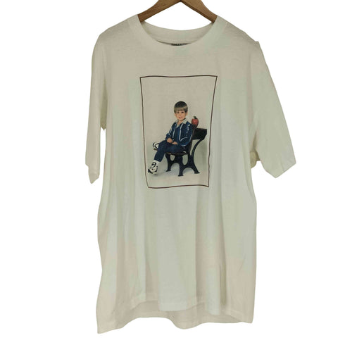 オニータ ONEITA 80-90s MADE IN USA シングルステッチ フォトプリントS/S TEE メンズ JPN:XL