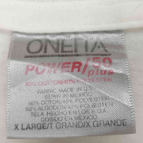 オニータ ONEITA 80-90s MADE IN USA シングルステッチ フォトプリントS/S TEE メンズ JPN:XL