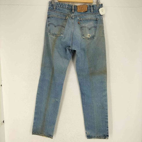 リーバイス Levis 505 0217 カナダ製 オレンジタブ ジッパーフライダメージデニムパンツ メンズ 33/34