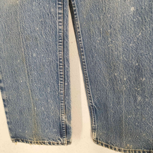 リーバイス Levis 505 0217 カナダ製 オレンジタブ ジッパーフライダメージデニムパンツ メンズ 33/34