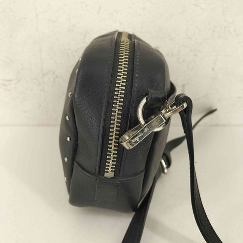 アニエスベー agnes b. 2WAY スタッズ ショルダーバッグ レディース