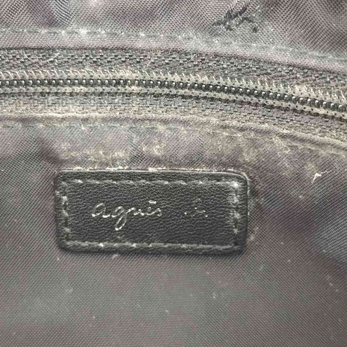 アニエスベー agnes b. 2WAY スタッズ ショルダーバッグ レディース