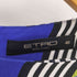 エトロ ETRO イタリア製 ペイズリー柄 総柄 切替 タック レーヨン ノースリーブ ワンピース レディース EUR:40