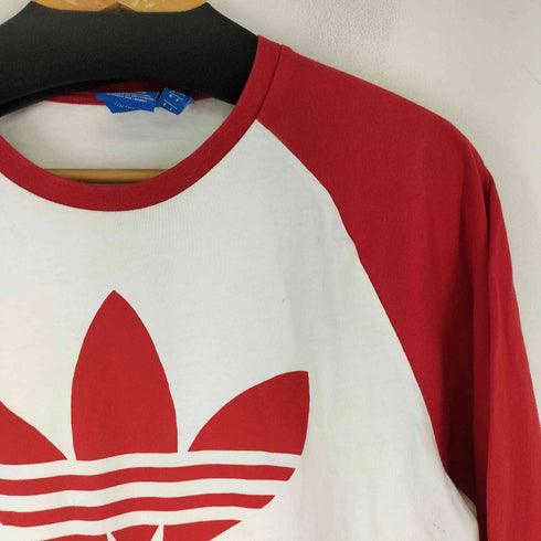 アディダス adidas トレフォイルロゴ ラグランカットソー メンズ JPN:M