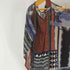 エトロ ETRO イタリア製 シワ加工 総柄 シアー レイヤード シルク ワンピース レディース EUR:40