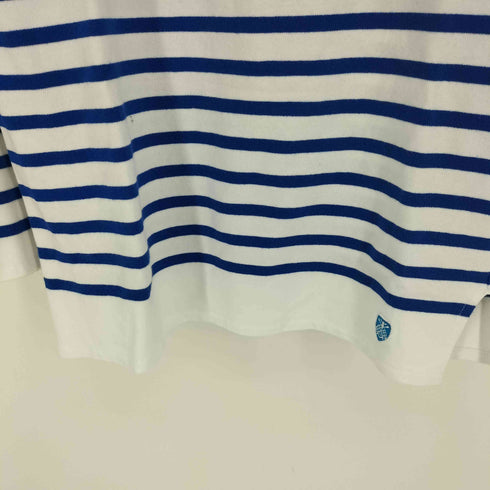 オーチバル ORCIVAL フランス製 ロゴ ワッペン ボートネック L/S Tシャツ バスクシャツ レディース 5