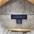 ランズエンド LANDS END ミックスカラー タートルネック ウール ニット カーディガン メンズ import:L