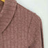 ザラ ZARA リブニット ポロ カーディガン レディース import:M