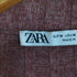 ザラ ZARA リブニット ポロ カーディガン レディース import:M