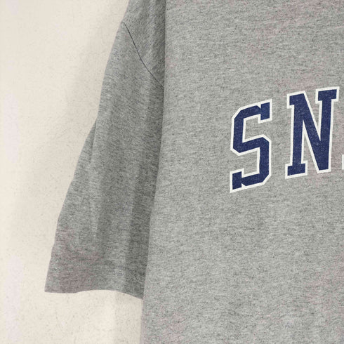 クウォータースナックス QUARTER SNACKS SNACKS フロントプリントクルーネックTシャツ メンズ JPN:L