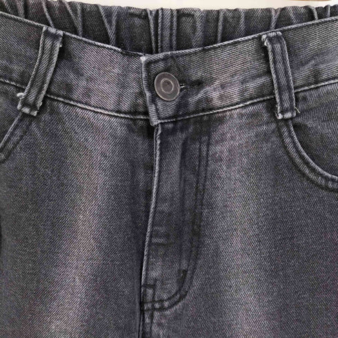 COLLAVO トレートウォッシュ加工 イージーデニムパンツ メンズ M