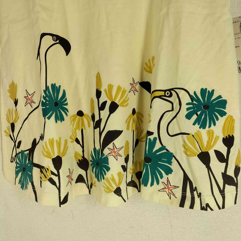 ホコモモラ Jocomomola 22aw Ave acuatica プリントTシャツ レディース 40
